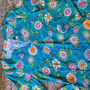 Emily Wonder Vibrant Floral Blouse